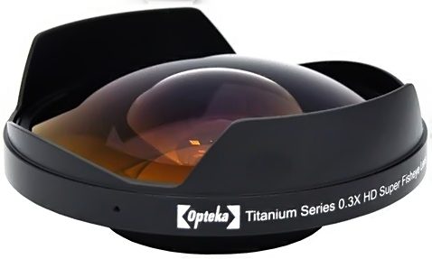 PROFESIONÁLNÍ PŘEDSÁDKA opteka 72mm 0,3x hd ultra fisheye lens titanium series
