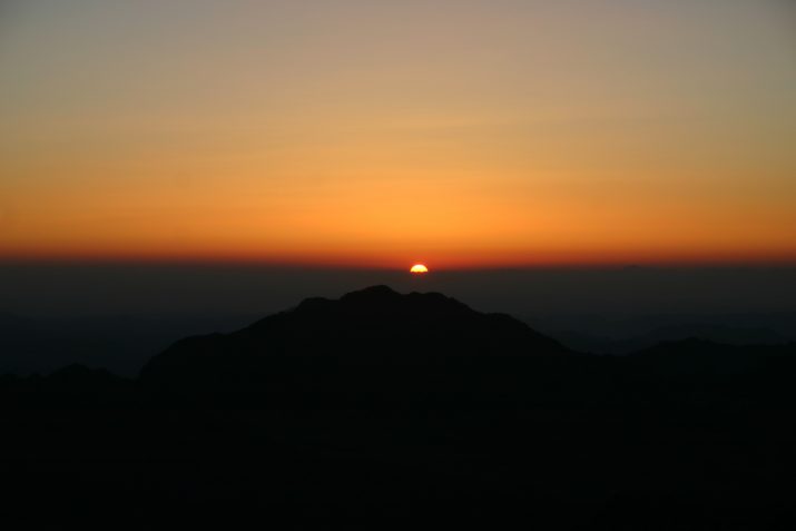 Východ slnka Sinaj