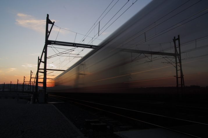 Sunset Train