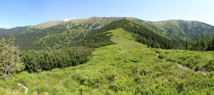 Nizke Tatry - panorama