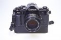 Canon A-1, Canon FDn 50/1.4, Canon Power Winder A