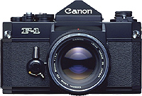 Canon F-1 manuální filmový fotoaparát