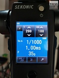 Měření a test recenze výkonu fotografických blesků Fomei Digitalis Pro TX600 TTL