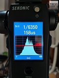 Měření a test recenze výkonu fotografických blesků Fomei Digitalis Pro TX600 TTL