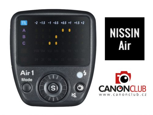 Bezdrátové řízení blesků Nissin Air recenze, dlouhodobý test