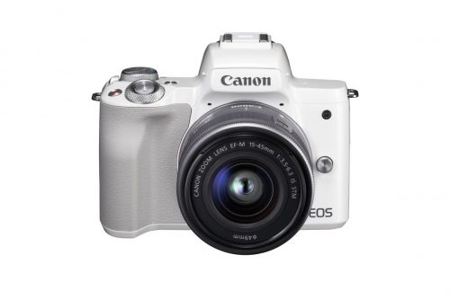 Canon EOS M50 bílá barva