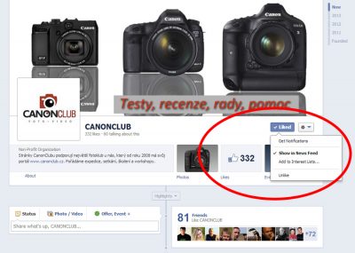 CanonClub Facebook
