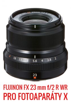 Fujinon FX23mm F2 R WR pro fotoaparáty řady Fujifilm X 